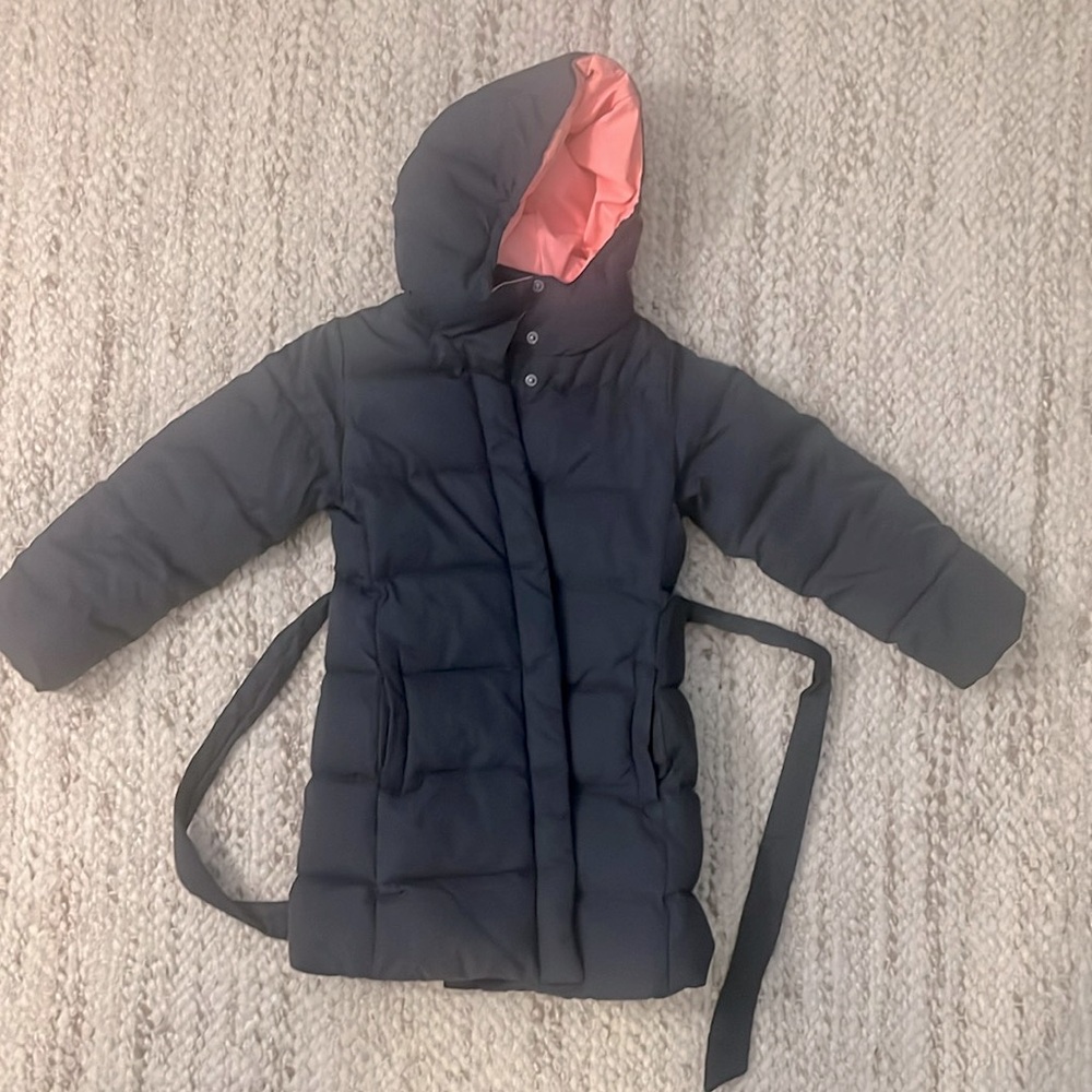 Crew cuts girls navy blue winter jacket size 4/5